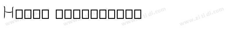 Harry potter字体转换